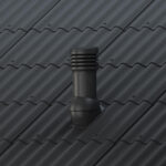 Ventilatsiooni-läbiviik-viielainelisele-laineplaadile-Wirplast-Perfekta-E-Ø125mm,-soojustatud