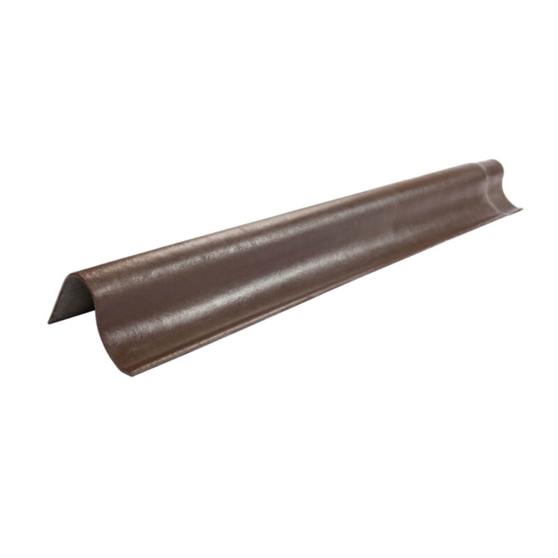 Eternit laineplaadi vasakpoolne pruun S-servakate 1620 mm