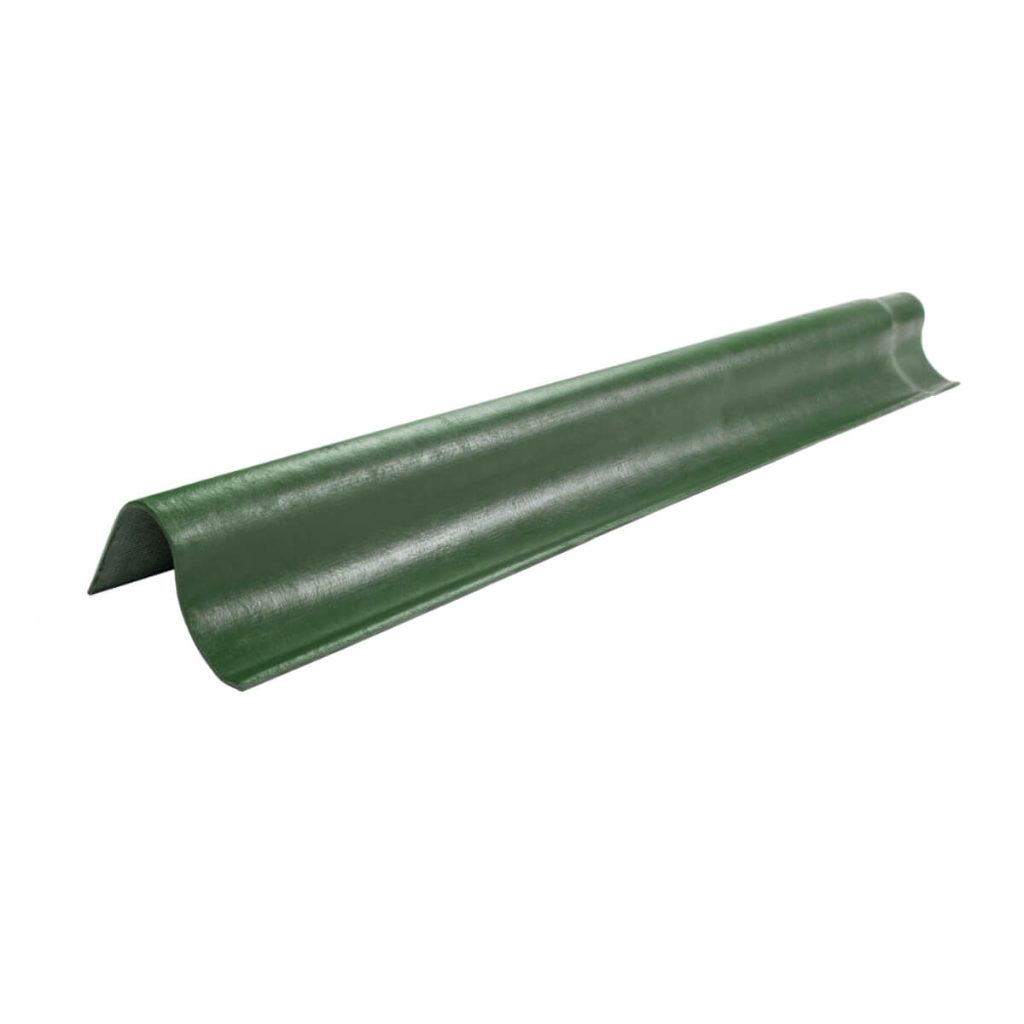 Eternit laineplaadi parempoolne roheline S-servakate 1620 mm