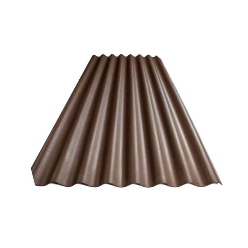 Värvitud eterniit laineplaat Eternit Agro XL pruun 2500×1130 mm