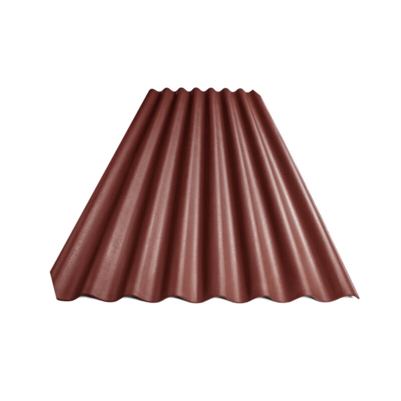 Värvitud eterniit laineplaat Eternit Agro XL kirsipunane 2500×1130 mm