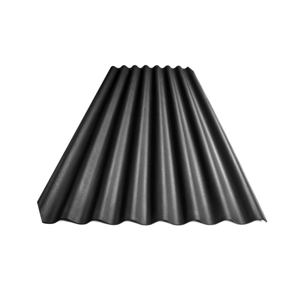 Värvitud eterniit laineplaat Eternit Agro XL must 2500×1130 mm