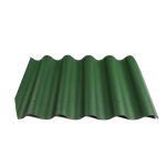 Värvitud eterniit laineplaat Eternit Gotika roheline 585×920 mm