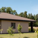 Värvitud eterniit laineplaat Eternit Gotika pruun 585×920 mm
