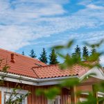 Värvitud eterniit laineplaat Eternit Gotika tellisepunane 585×920 mm