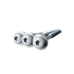 Isepuuriva otsaga Eternit laineplaadi kruvid 6,0 x 100 mm hall, 100 tk