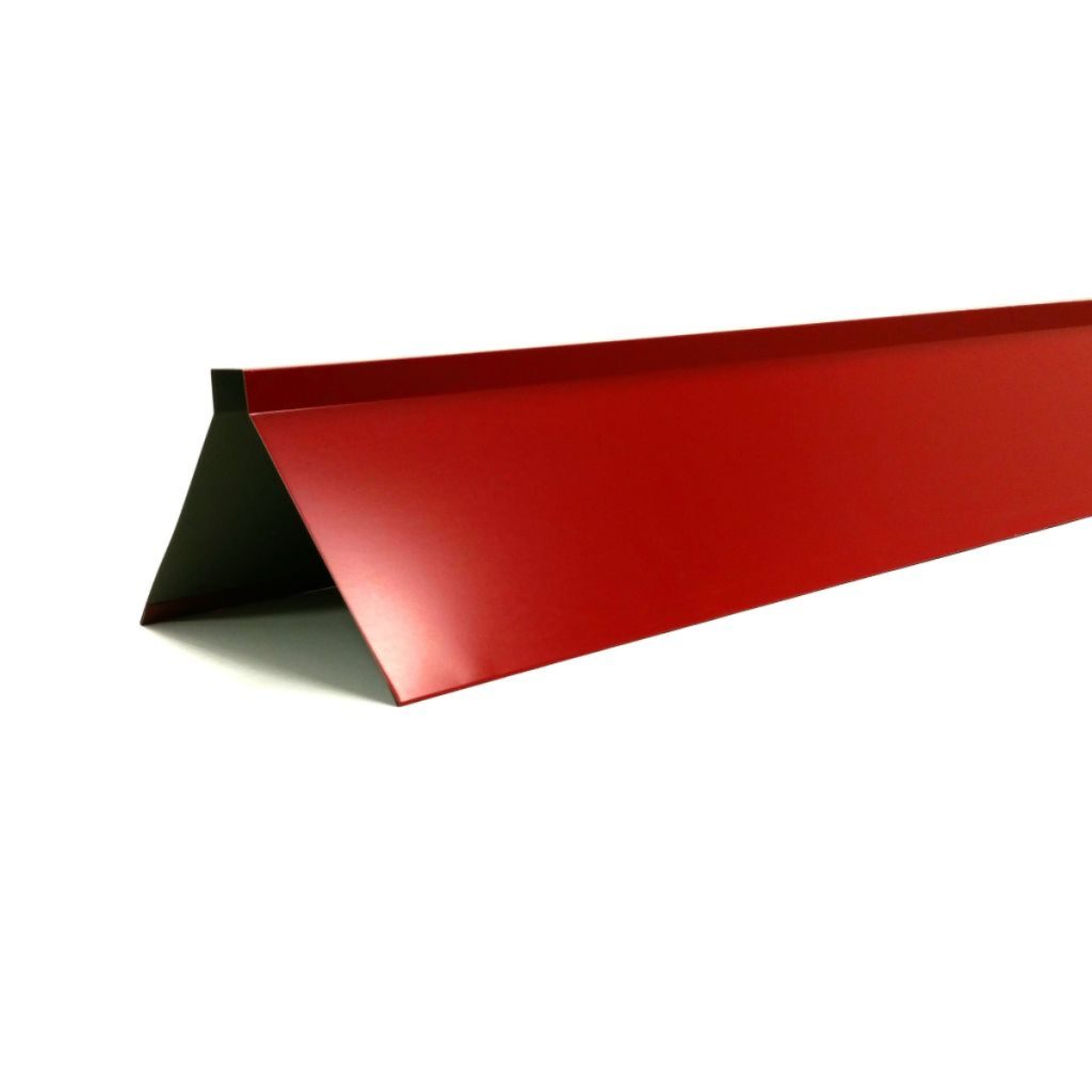 Värvitud tumepunane harjaplekk 2000 x 150 x 150 mm