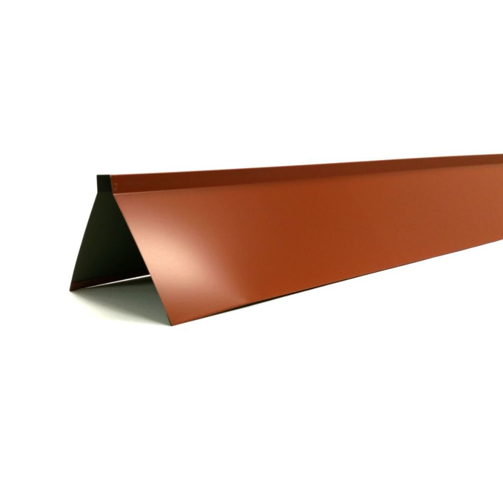 Värvitud tellisepunane harjaplekk 2000 x 150 x 150 mm