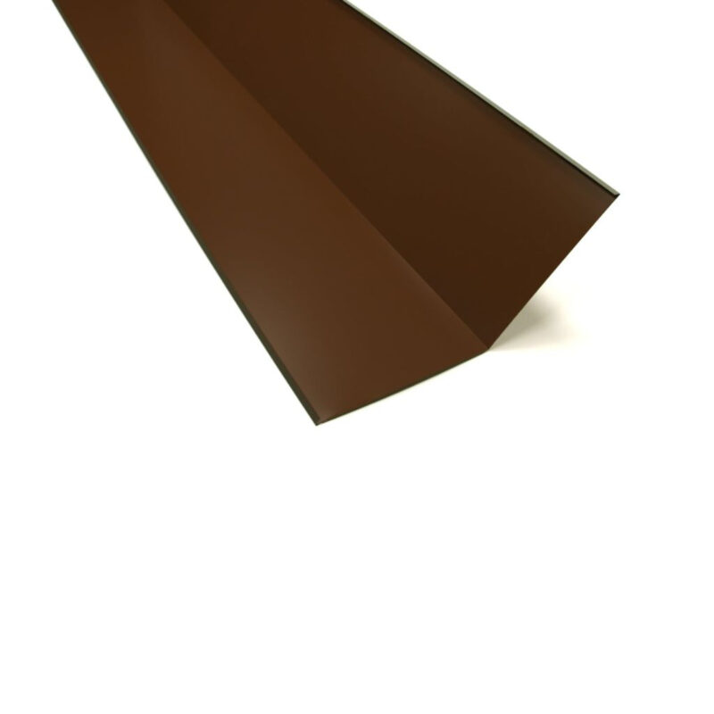 Värvitud pruun neeluplekk 2000 x 300 x 300 mm