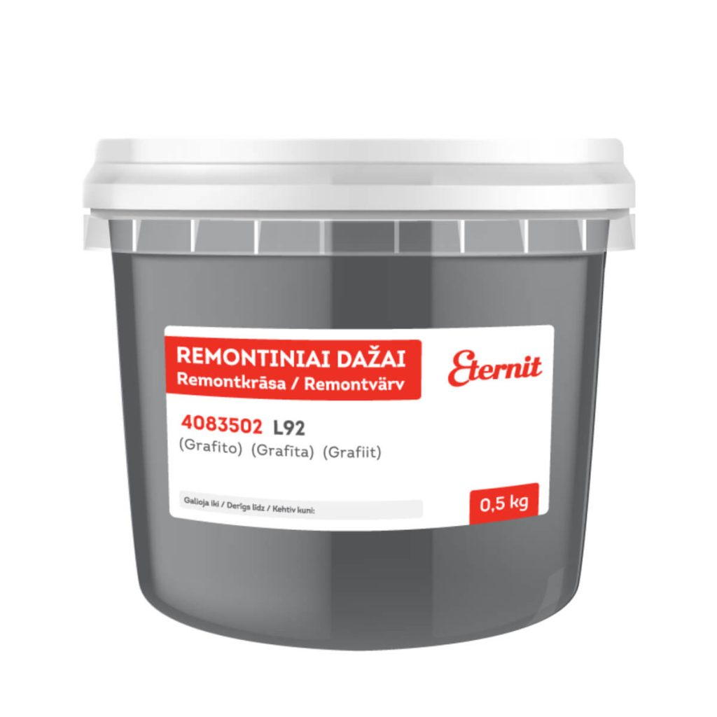 Parandusvärv Eternit grafiit 0,5 kg